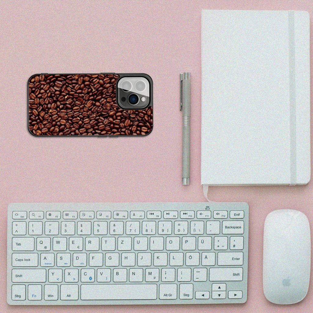iPhone 13 Pro Back Cover Hoesje Koffiebonen B2C Telecom