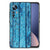 Xiaomi 12 | 12X Houten Print Telefoonhoesje Wood Blue