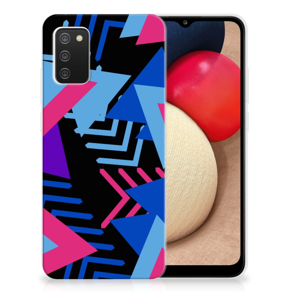 Samsung Galaxy A02s TPU Hoesje Funky Triangle B2C Telecom
