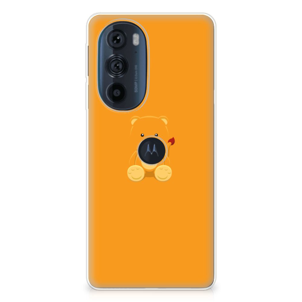 Motorola Edge 30 Pro Telefoonhoesje met Naam Baby Beer B2C Telecom