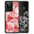 Mobiel Case Samsung Galaxy S20 Ultra Angel Skull Rood