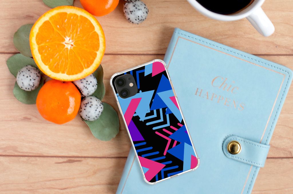 Apple iPhone 11 Shockproof Case Funky Triangle