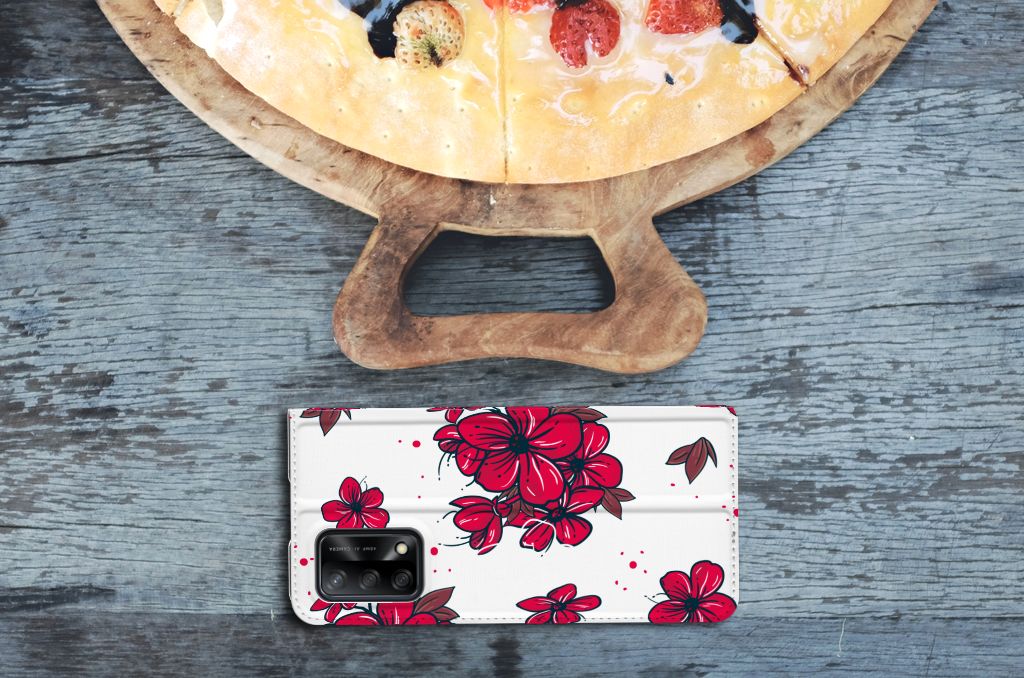 OPPO A74 4G Smart Cover Blossom Red - B2C Telecom