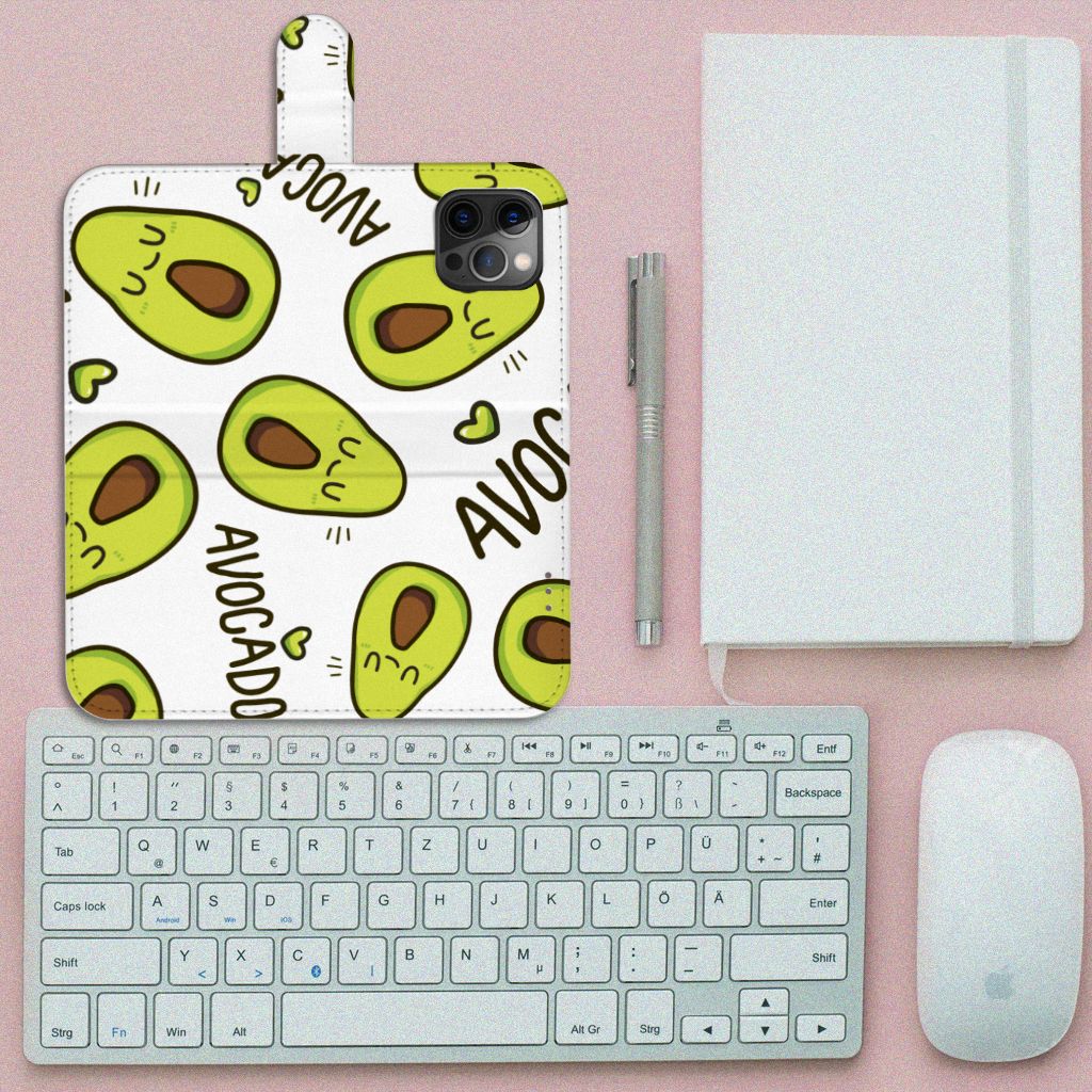 Apple iPhone 12 Pro Max Leuk Hoesje Avocado Singing