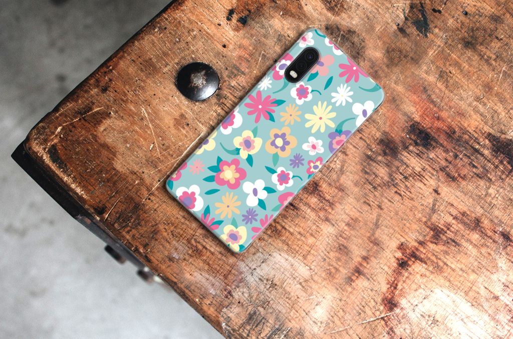 Samsung Xcover Pro TPU Case Flower Power