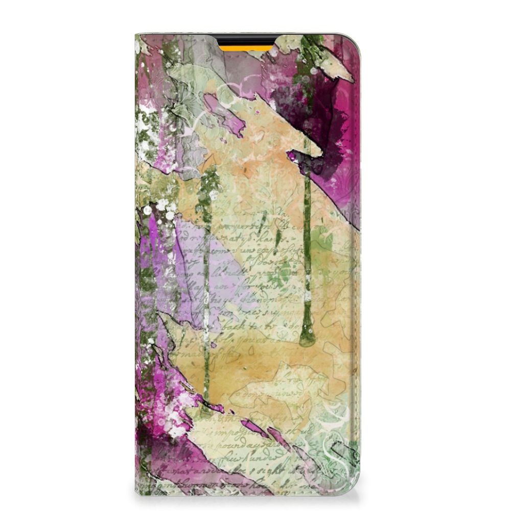 Bookcase Samsung Galaxy M52 Letter Painting