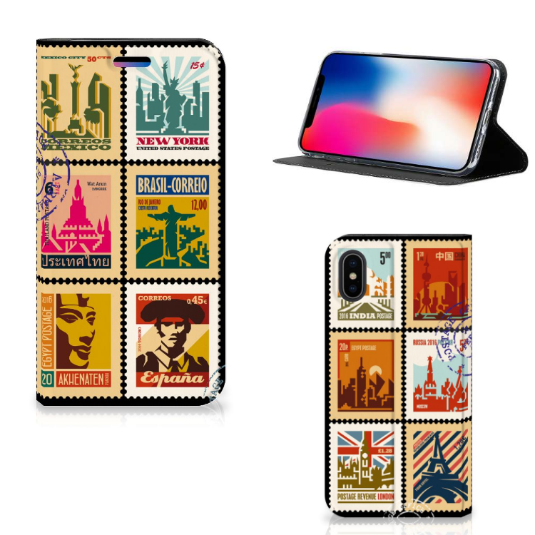 Apple iPhone X | Xs Book Cover Postzegels