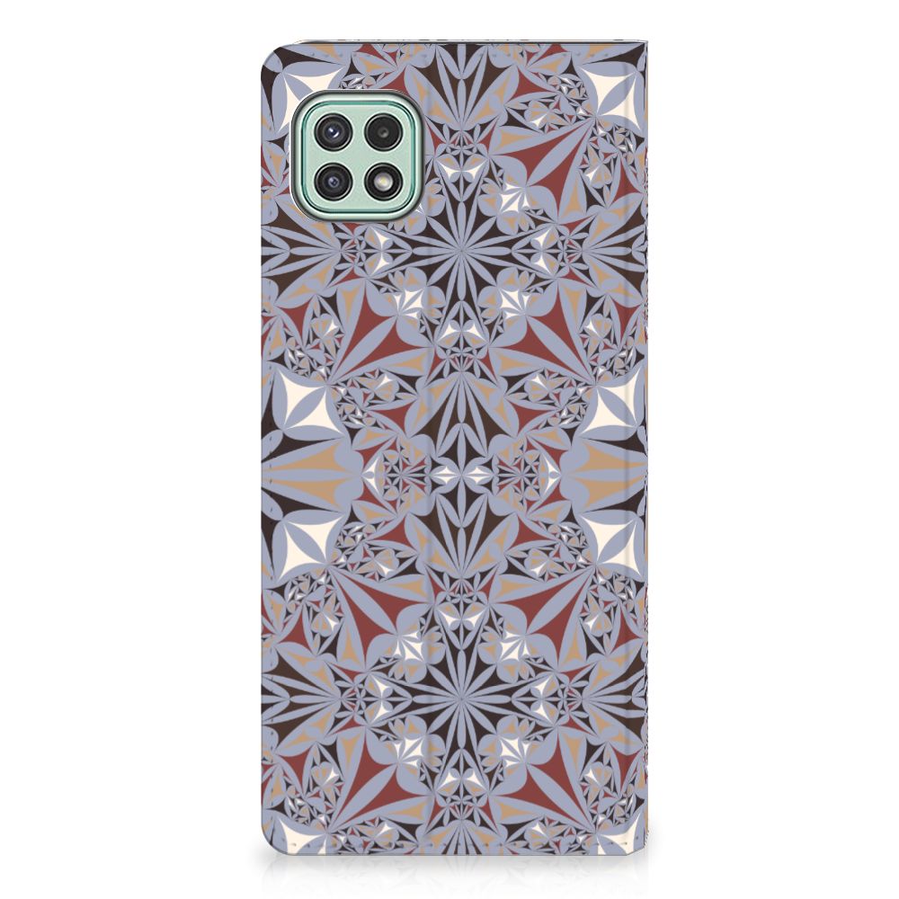 Samsung Galaxy A22 5G Standcase Flower Tiles - B2C Telecom