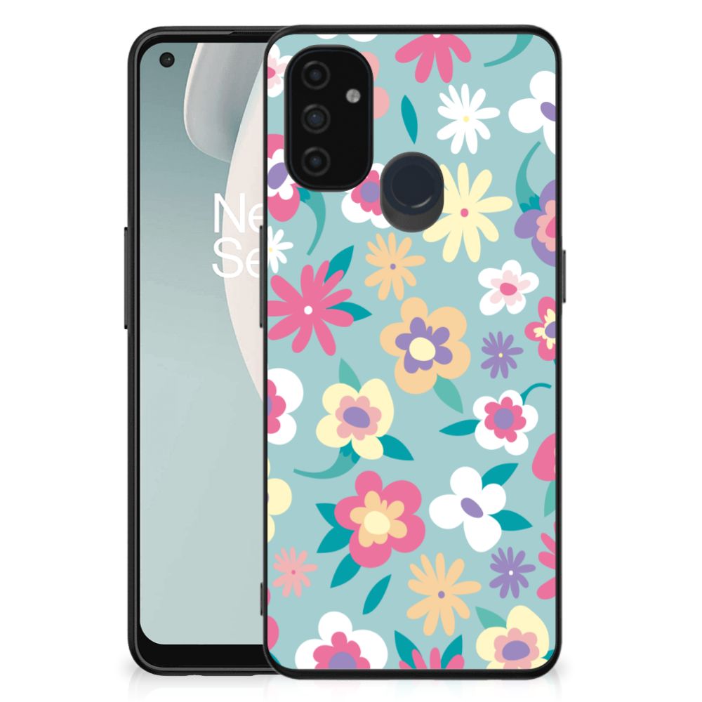 OnePlus Nord N100 Bloemen Hoesje Flower Power