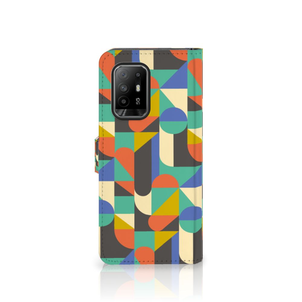 OPPO Reno5 Z | A94 5G Telefoon Hoesje Funky Retro