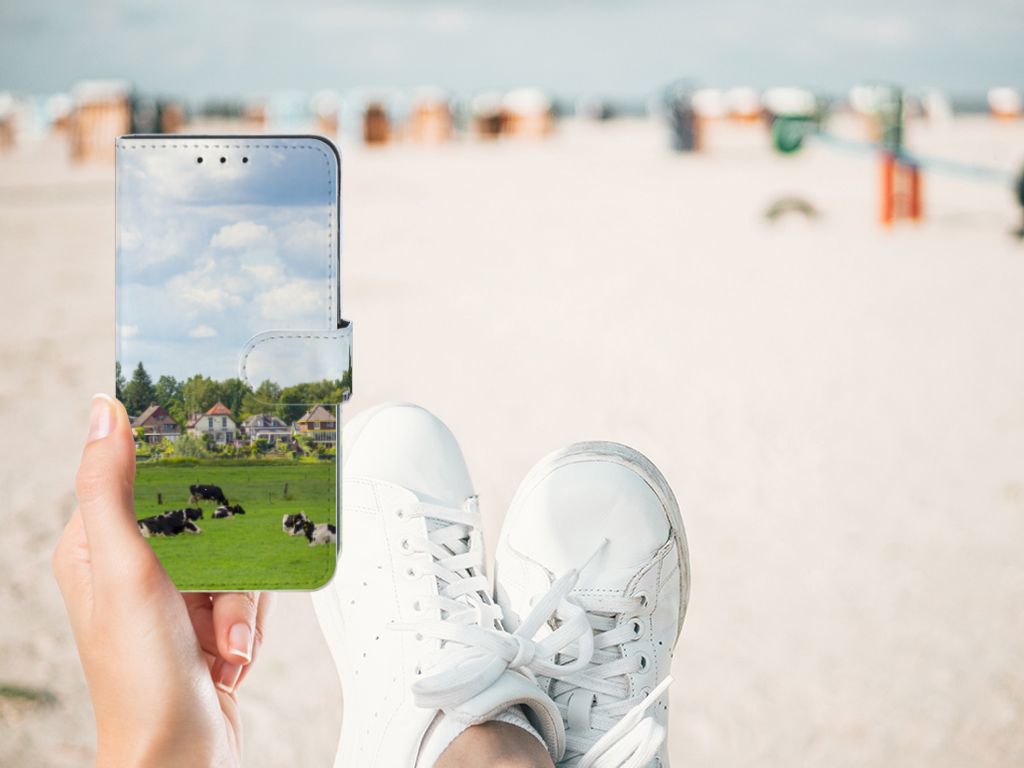 Xiaomi Redmi 8A Telefoonhoesje met Pasjes Koeien