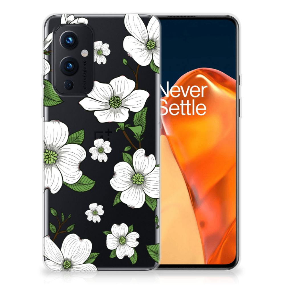 OnePlus 9 TPU Case Dogwood Flowers