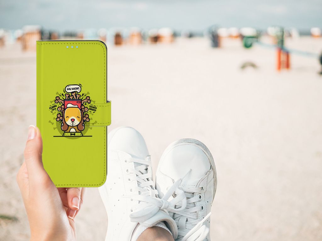 OPPO A74 4G Leuk Hoesje Doggy Biscuit