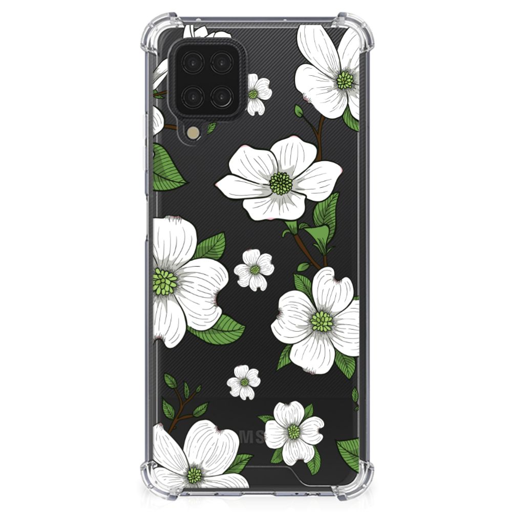 Samsung Galaxy A12 Case Dogwood Flowers