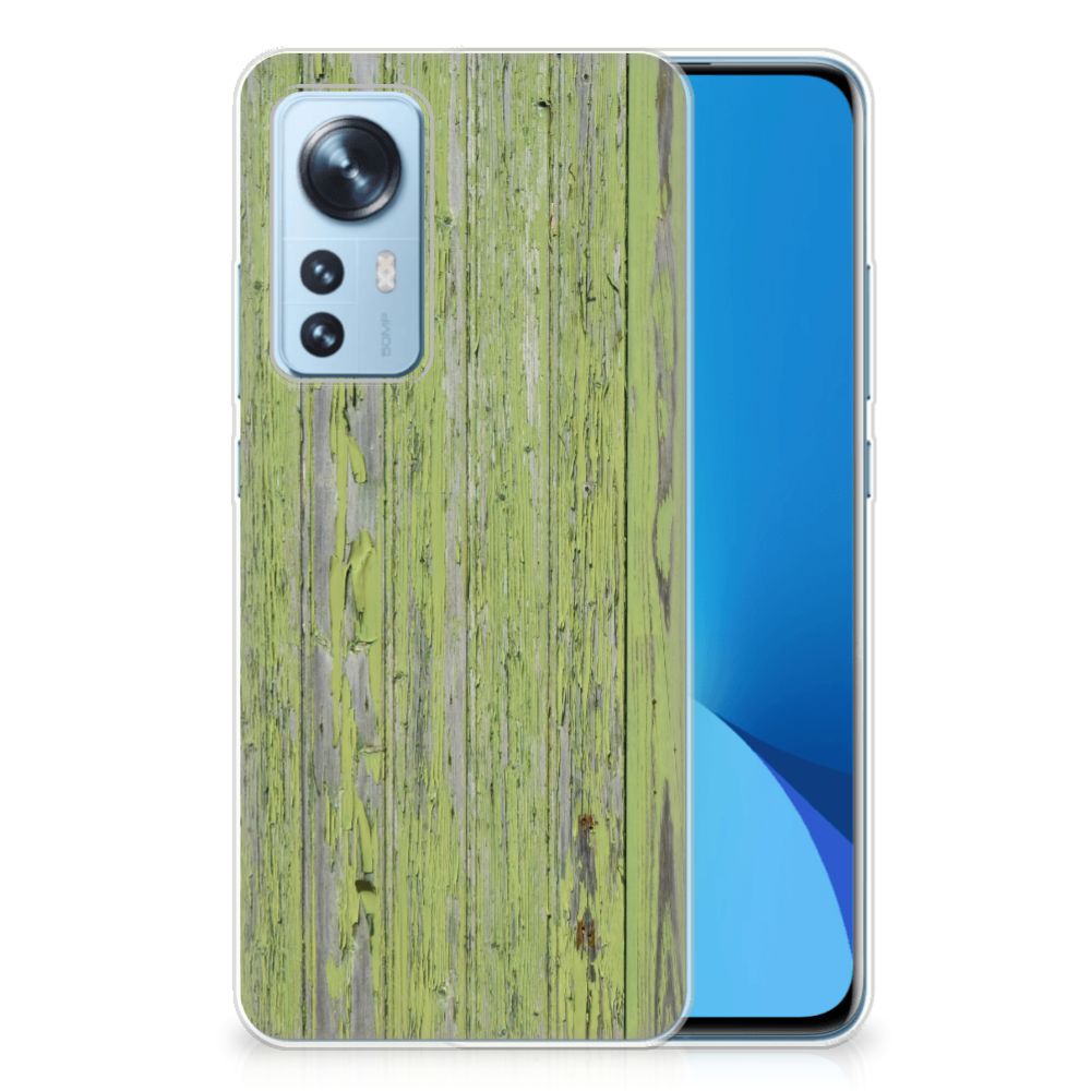 Xiaomi 12 | 12X Bumper Hoesje Green Wood