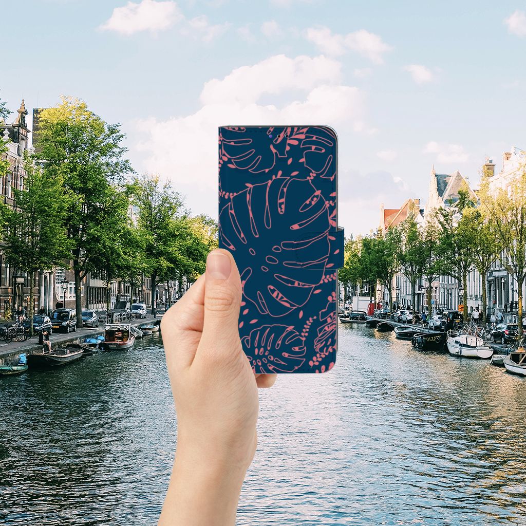 Samsung Galaxy A22 5G Hoesje Palm Leaves