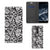 Nokia 5.1 (2018) Smart Cover Black Flowers