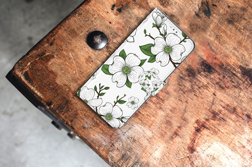 Nokia 5.3 Hoesje Dogwood Flowers