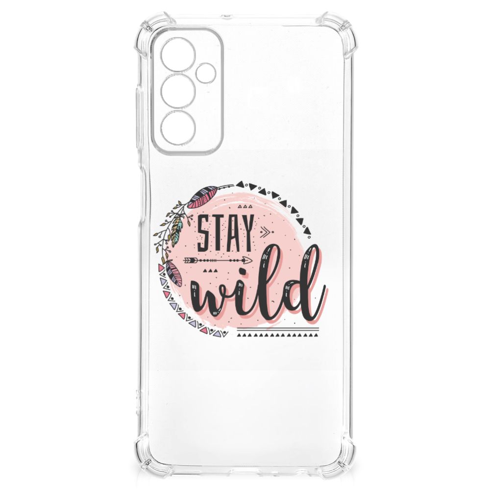 Samsung Galaxy M13 4G | M23 Stevig Bumper Hoesje Boho Stay Wild B2C Telecom