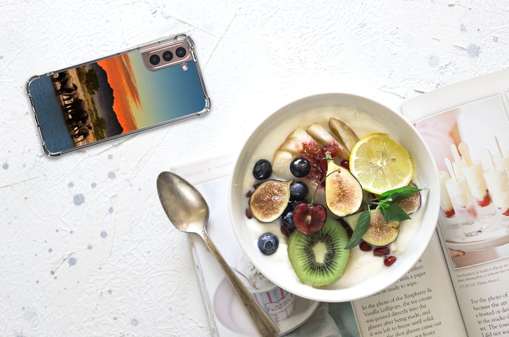 Samsung Galaxy S21 Plus Case Anti-shock Olifanten B2C Telecom