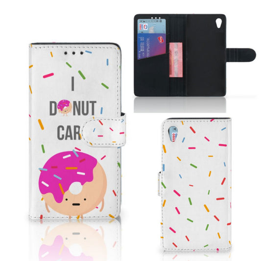 Sony Xperia Z3 Book Cover Donut Roze