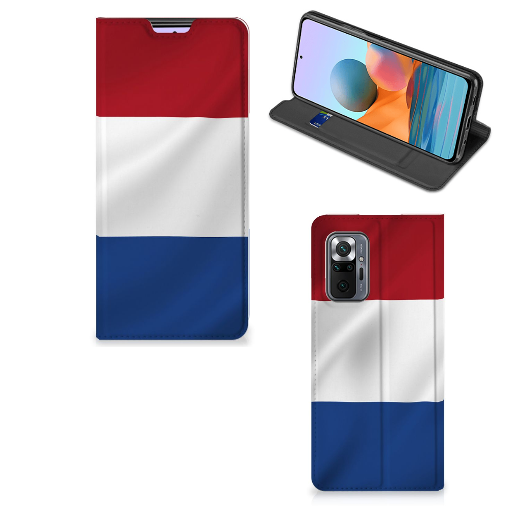 Xiaomi Redmi Note 10 Pro Standcase Nederlandse Vlag - B2C Telecom