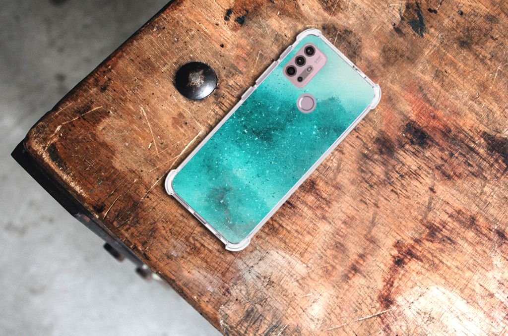 Back Cover Motorola Moto G30 | G20 | G10 Painting Blue