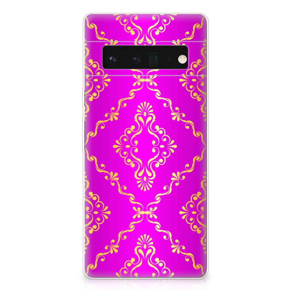 Siliconen Hoesje Google Pixel 6 Pro Barok Roze