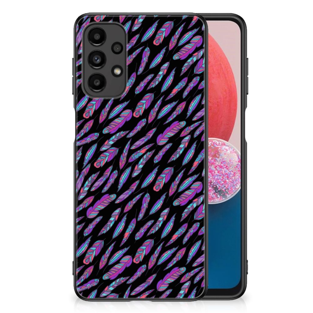Samsung Galaxy A13 4G Back Case Feathers Color B2C Telecom