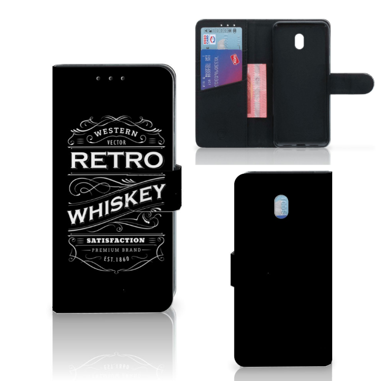 Xiaomi Redmi 8A Book Cover Whiskey