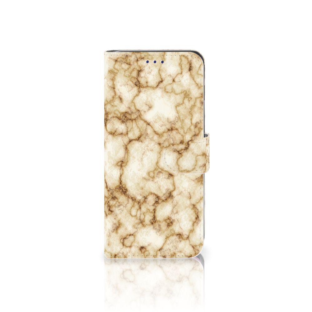 Samsung Galaxy S10 Bookcase Marmer Goud