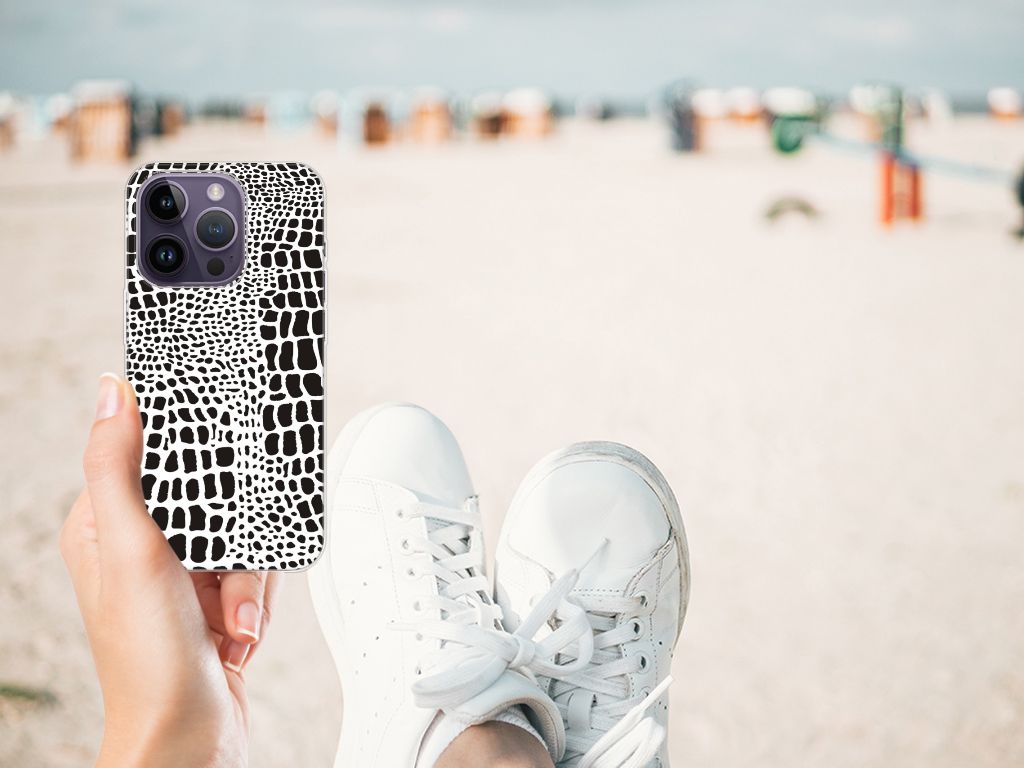 Apple iPhone 14 Pro TPU Hoesje Slangenprint B2C Telecom