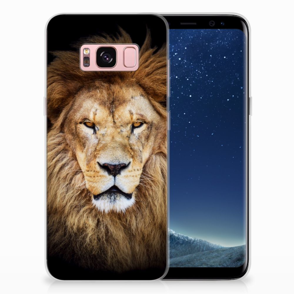 Samsung Galaxy S8 TPU Hoesje Leeuw