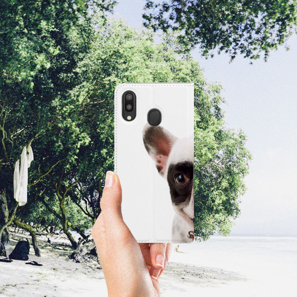 Samsung Galaxy M20 Hoesje maken Franse Bulldog