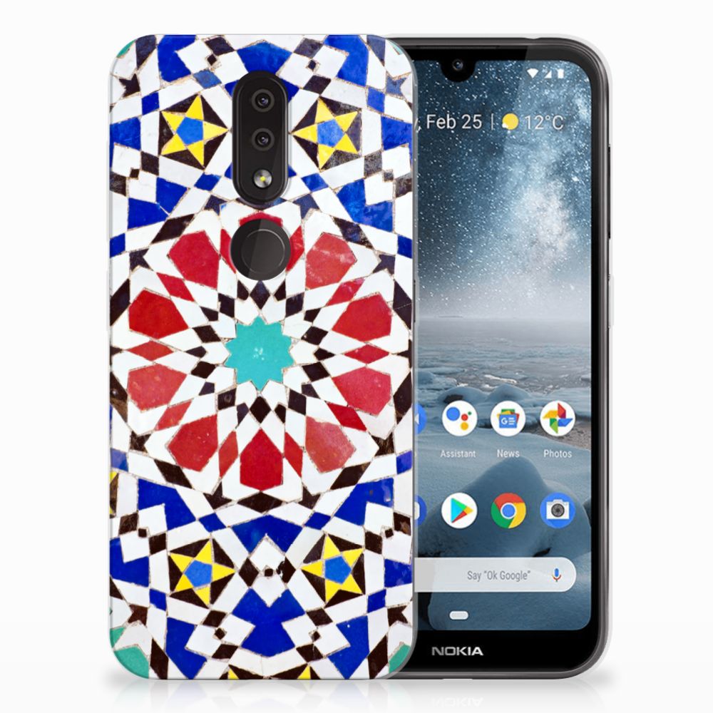 Nokia 4.2 TPU Siliconen Hoesje Mozaïek