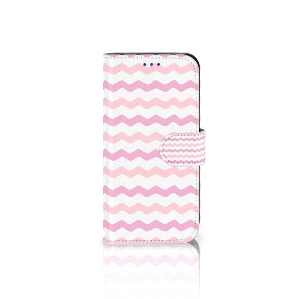 Samsung Galaxy S10e Telefoon Hoesje Waves Roze