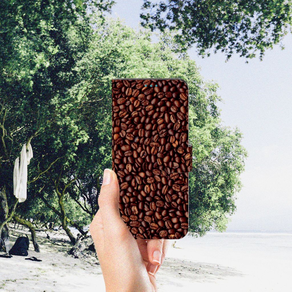 Samsung Galaxy A73 5G Book Cover Koffiebonen