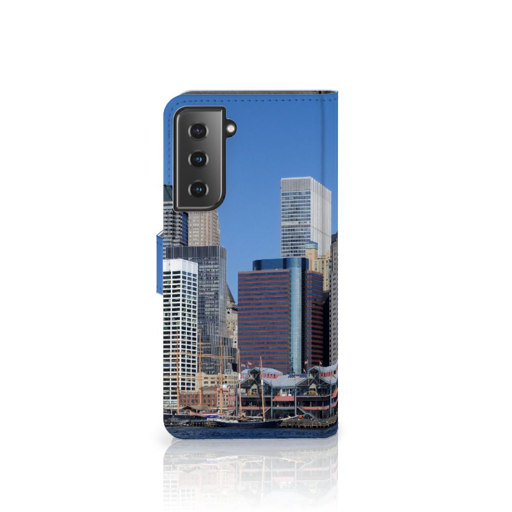 Samsung Galaxy S21 Flip Cover Vrijheidsbeeld