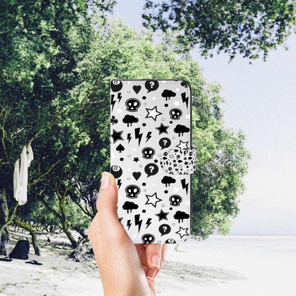 Telefoonhoesje met Naam Samsung Galaxy A34 Silver Punk