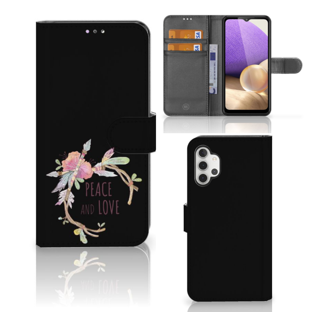 Samsung Galaxy A32 4G Leuk Hoesje Boho Text