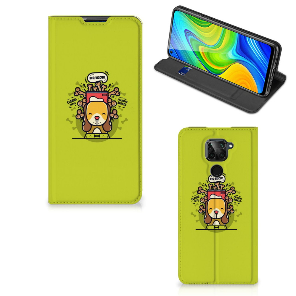 Xiaomi Redmi Note 9 Magnet Case Doggy Biscuit - B2C Telecom