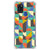 Samsung Galaxy A21s Doorzichtige Silicone Hoesje Funky Retro