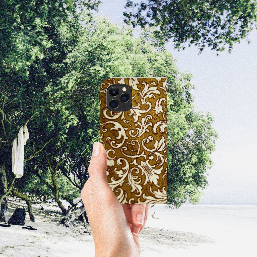 Telefoon Hoesje Apple iPhone 11 Pro Barok Goud