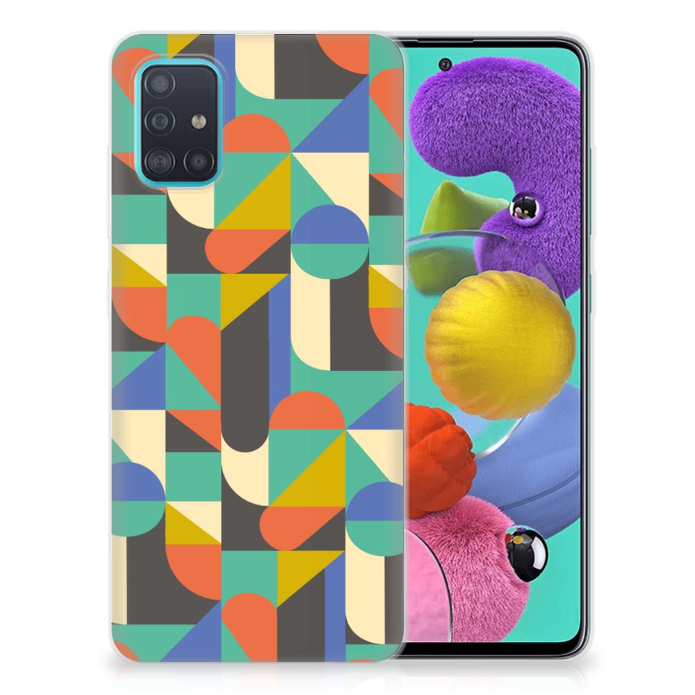 Samsung Galaxy A51 TPU bumper Funky Retro