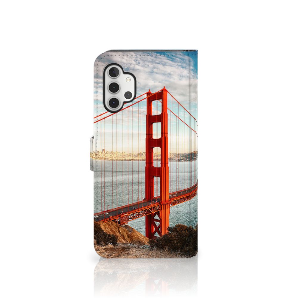Samsung Galaxy A32 5G Flip Cover Golden Gate Bridge