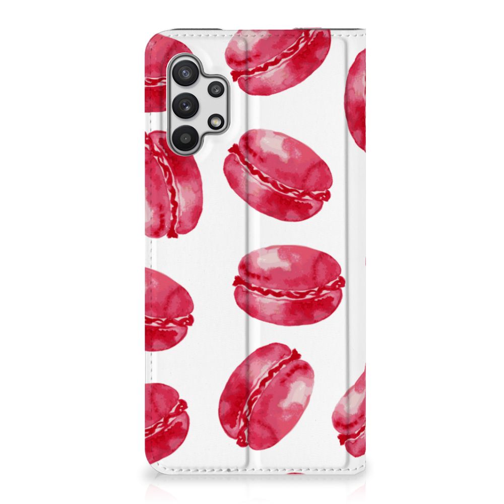 Samsung Galaxy A32 5G Flip Style Cover Pink Macarons - B2C Telecom