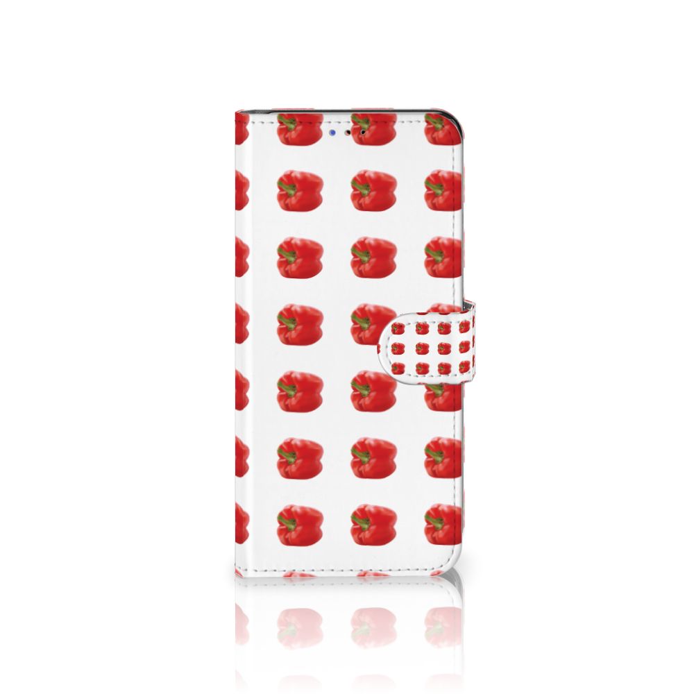 Samsung Galaxy A20s Book Cover Paprika Red