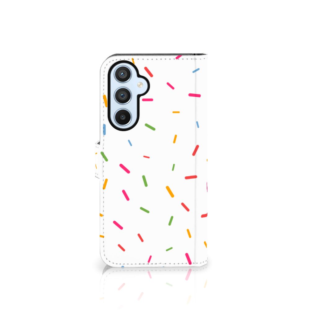 Samsung Galaxy A54 5G Book Cover Donut Roze
