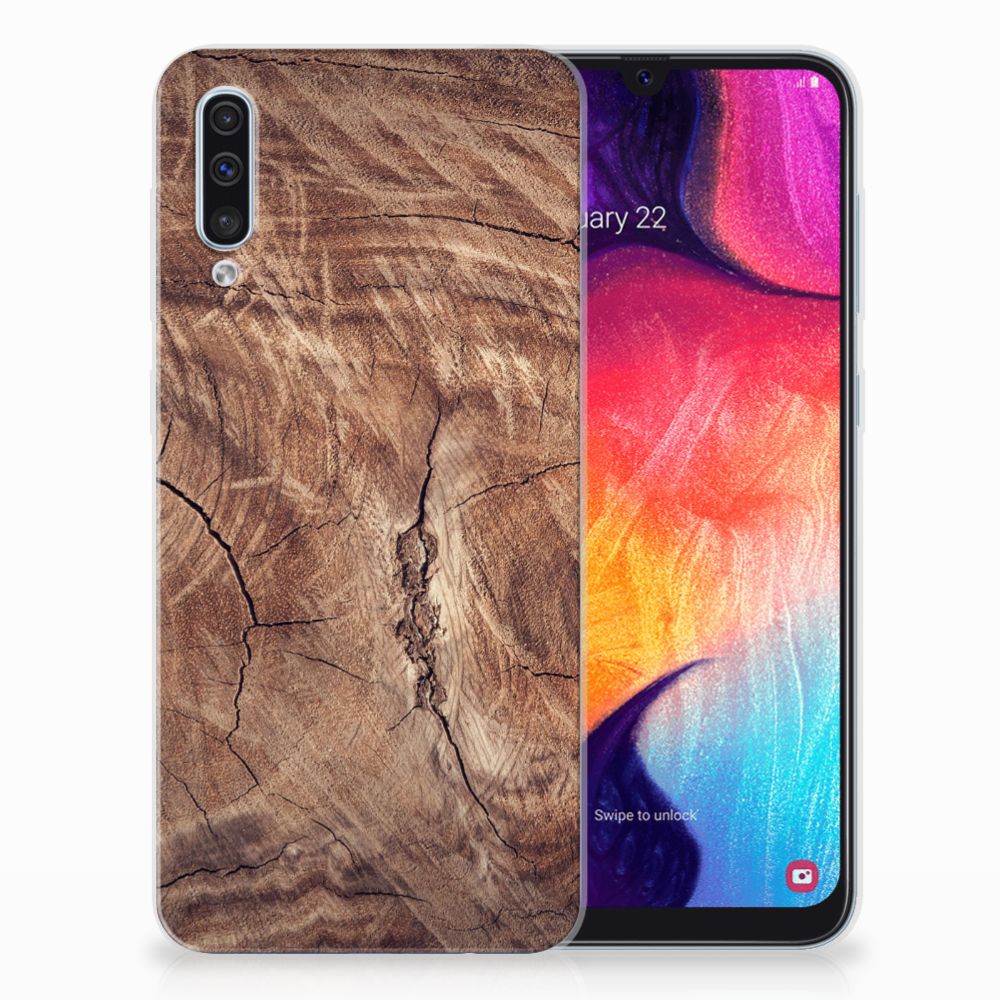 Samsung Galaxy A50 Bumper Hoesje Tree Trunk