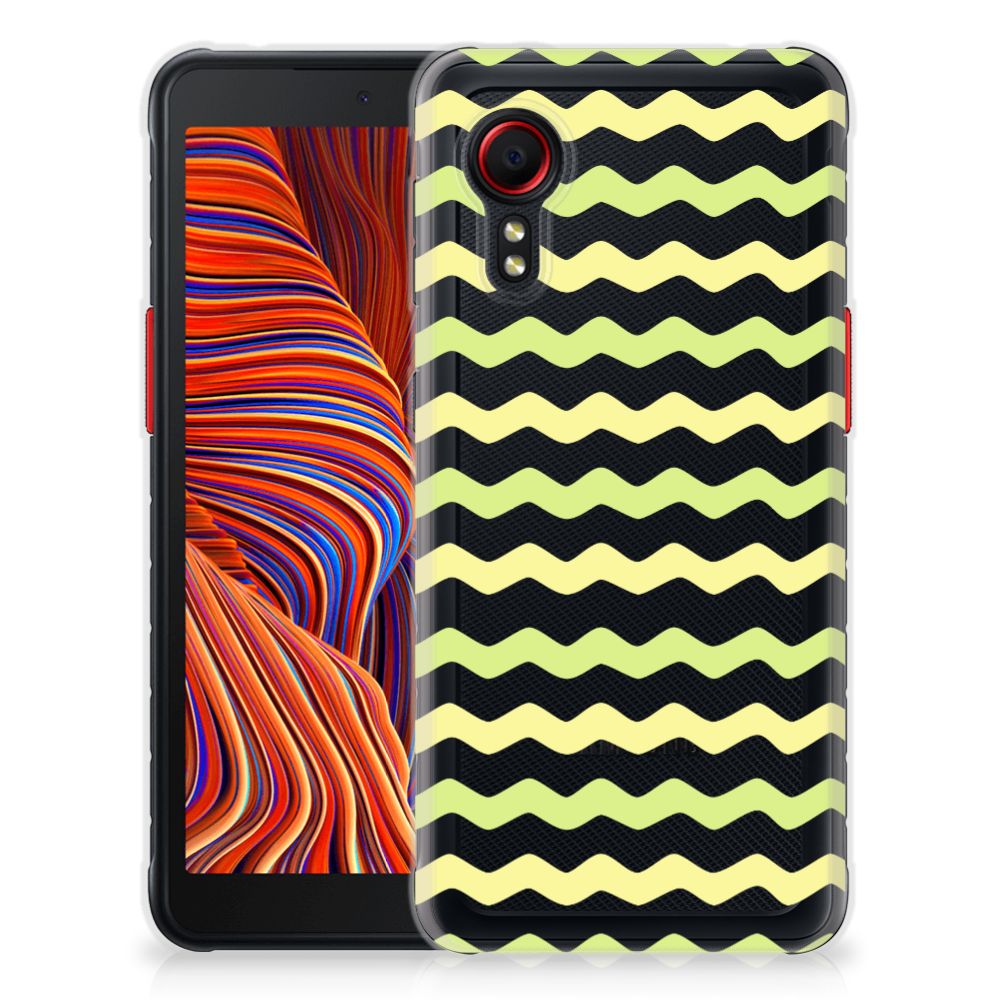 Samsung Galaxy Xcover 5 TPU bumper Waves Yellow B2C Telecom